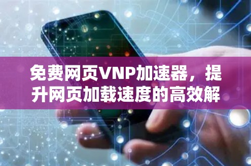 免费网页VNP加速器,提升网页加载速度的高效解决方案