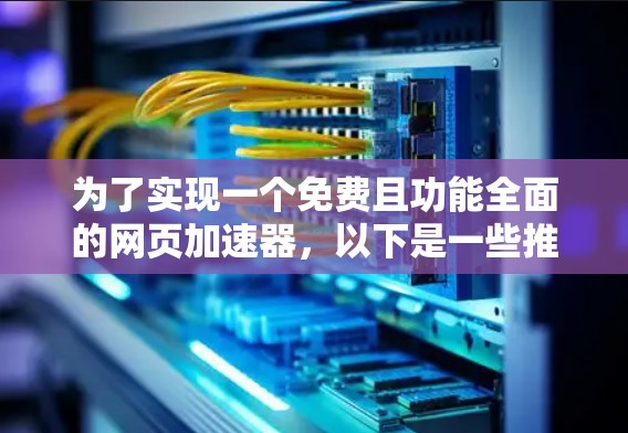 为了实现一个免费且功能全面的网页加速器,以下是一些推荐的选择,每种工具都有其特定的适用场景和功能
