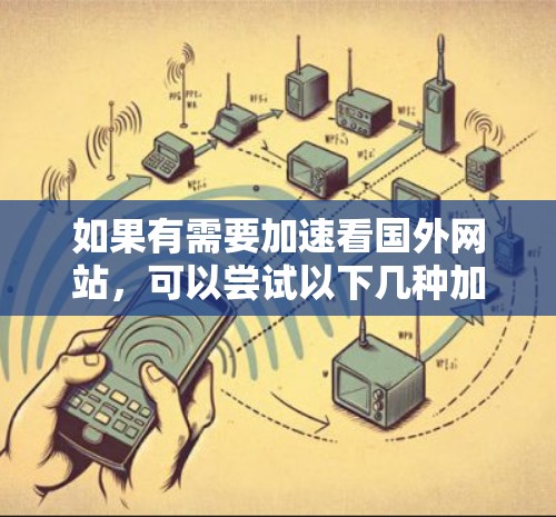 如果有需要加速看国外网站，可以尝试以下几种加速器，它们各有特色，满足不同需求