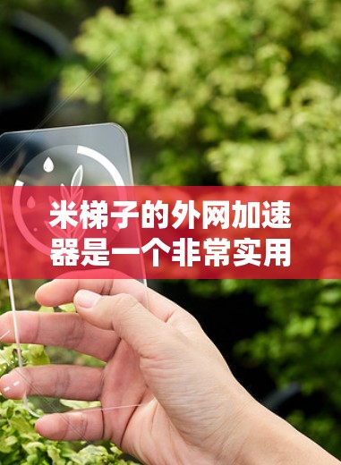 米梯子的外网加速器是一个非常实用的工具，帮助用户提升下载速度。以下是关于米梯子的详细信息