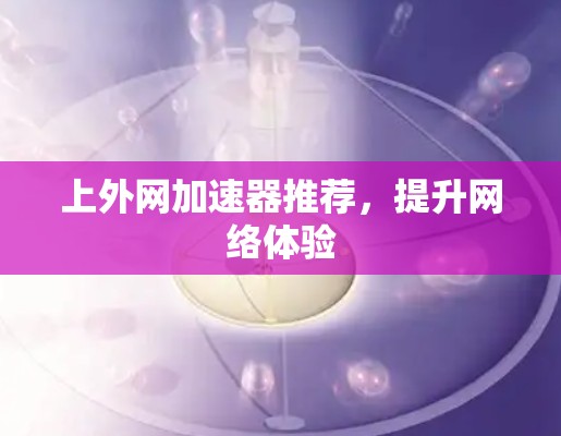 上外网加速器推荐,提升网络体验