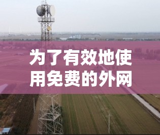 为了有效地使用免费的外网加速器，您可以按照以下步骤操作