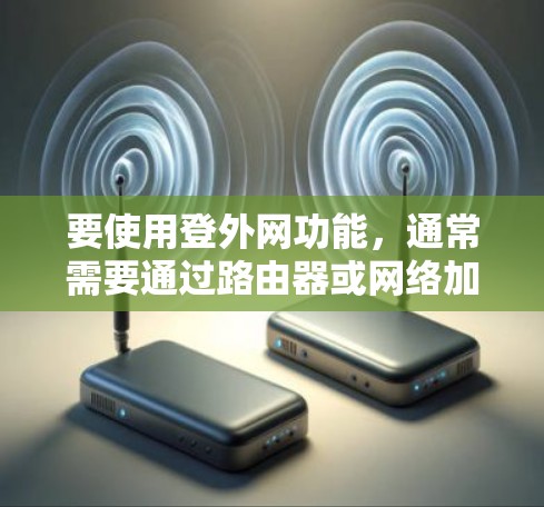 要使用登外网功能,通常需要通过路由器或网络加速器来调整网络连接。以下是几种常见的方法