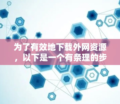 为了有效地下载外网资源，以下是一个有条理的步骤指南