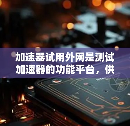 加速器试用外网是测试加速器的功能平台，供用户在特定设备上运行并测试加速器的性能和功能。以下是详细的步骤和信息