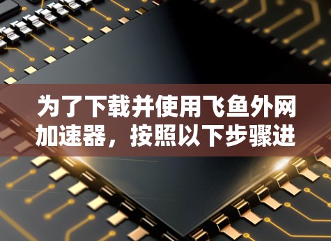 为了下载并使用飞鱼外网加速器，按照以下步骤进行