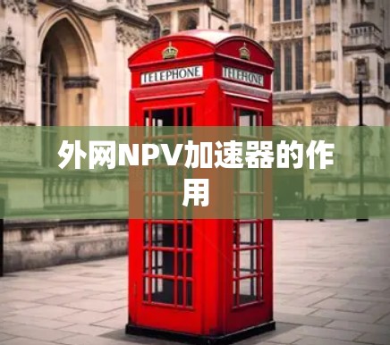 外网NPV加速器的作用