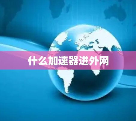 什么加速器进外网