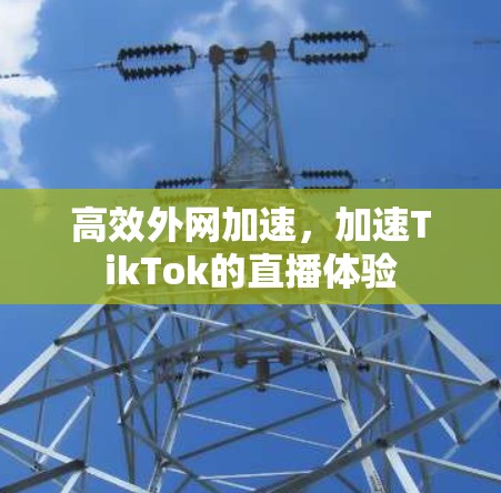 高效外网加速，加速TikTok的直播体验