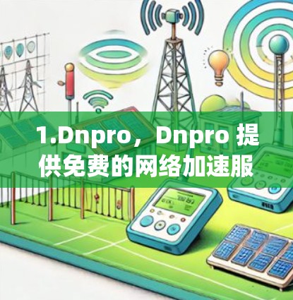 1.Dnpro，Dnpro 提供免费的网络加速服务，适合国内和国际用户。免费试用期较长，但可能需要付费才能获得更多功能