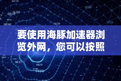 要使用海豚加速器浏览外网，您可以按照以下步骤操作