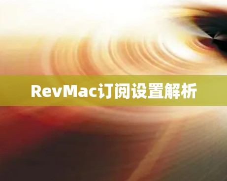 RevMac订阅设置解析