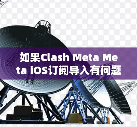 如果Clash Meta Meta iOS订阅导入有问题，以下是一些常见的解决方案