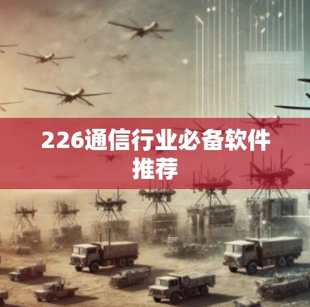 226通信行业必备软件推荐