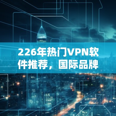 226年热门VPN软件推荐，国际品牌的选择