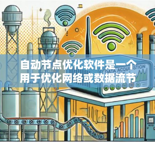 自动节点优化软件是一个用于优化网络或数据流节点的工具,广泛应用于数据流、软件和计算机系统管理等领域。以下是对该软件的详细分析 自动节点优化软件是一个用于优化网络或数据流节点的工具,广泛应用于数据流、软件和计算机系统管理等领域。以下是对该软件的详细分析