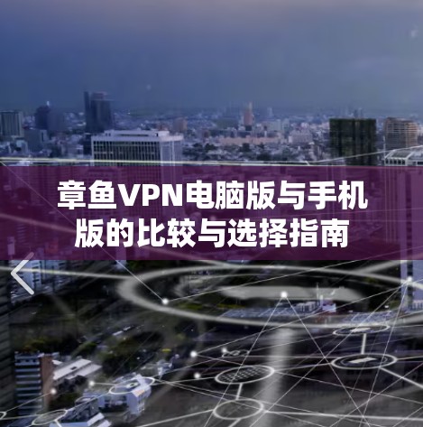 章鱼VPN电脑版与手机版的比较与选择指南