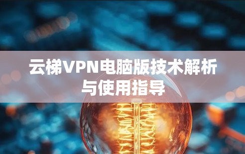 云梯VPN电脑版技术解析与使用指导