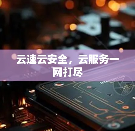 云速云安全,云服务一网打尽 云速云安全,云服务一网打尽