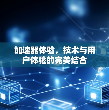 加速器体验，技术与用户体验的完美结合