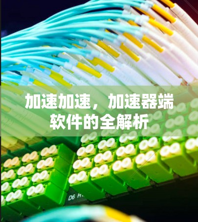加速加速,加速器端软件的全解析 加速加速,加速器端软件的全解析