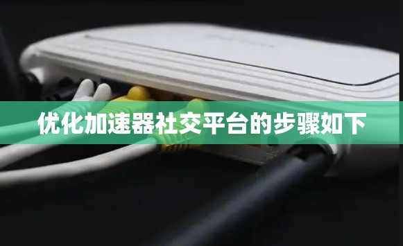优化加速器社交平台的步骤如下