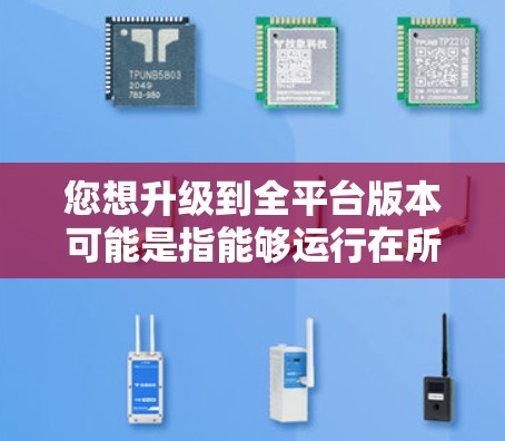 您想升级到全平台版本可能是指能够运行在所有设备上的加速器版本。以下是关于如何获取或升级到全平台版本的建议
