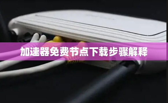 加速器免费节点下载步骤解释