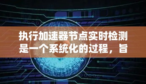 执行加速器节点实时检测是一个系统化的过程，旨在通过监控节点性能，发现问题并及时调整或修复。以下是详细步骤指南