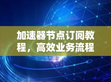 加速器节点订阅教程，高效业务流程优化指南