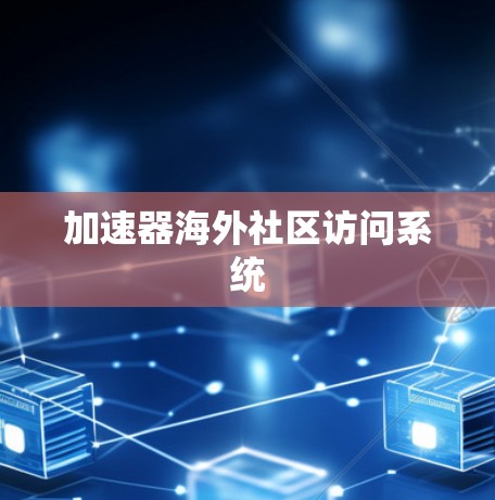 加速器海外社区访问系统