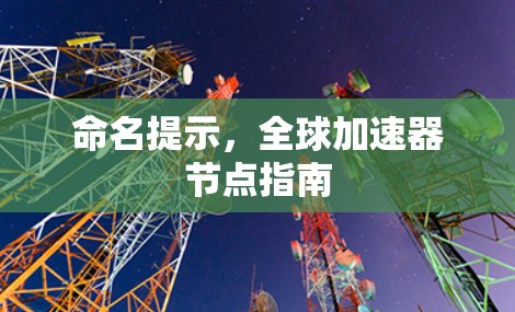 命名提示，全球加速器节点指南