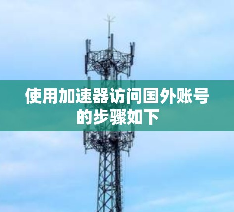 使用加速器访问国外账号的步骤如下 使用加速器访问国外账号的步骤如下