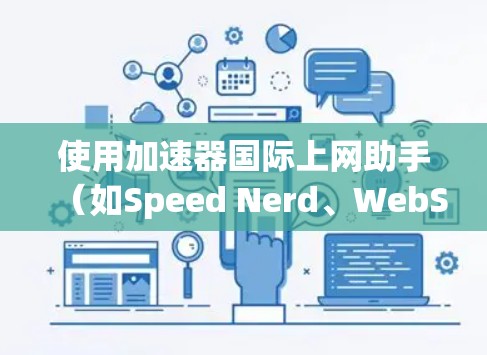 使用加速器国际上网助手(如Speed Nerd、WebShark等)可以有效提升网页加载速度,节省网络资源。以下是详细的使用步骤和注意事项 使用加速器国际上网助手(如Speed Nerd、WebShark等)可以有效提升网页加载速度,节省网络资源。以下是详细的使用步骤和注意事项
