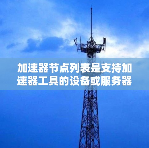 加速器节点列表是支持加速器工具的设备或服务器，这些设备可以帮助加速某些软件、程序或工具的运行。以下是一些常见的加速器节点及其支持的加速器工具