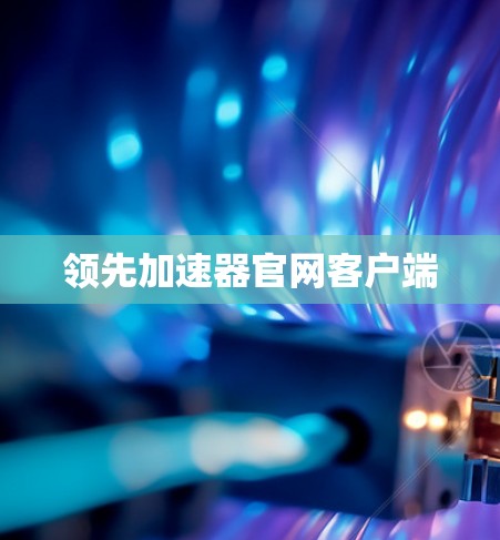 领先加速器官网客户端