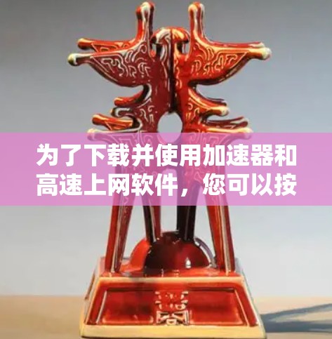 为了下载并使用加速器和高速上网软件，您可以按照以下步骤进行