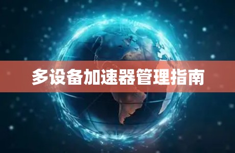 多设备加速器管理指南 多设备加速器管理指南
