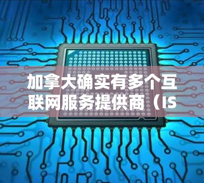 加拿大确实有多个互联网服务提供商（ISPs）这些ISPs可能提供VPN服务，但加拿大政府并没有直接拥有VPN节点。以下是关于加拿大的VPN情况的详细分析
