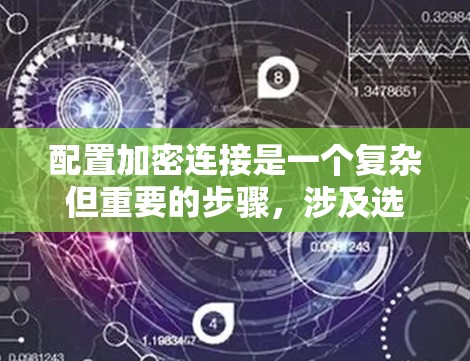 配置加密连接是一个复杂但重要的步骤，涉及选择合适的加密参数和策略以保护数据的安全性。以下是一个有条理的步骤指南，帮助您理解和执行加密连接的配置