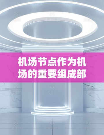 机场节点作为机场的重要组成部分,承担着保障旅客安全、优化飞行体验和提升管理效率的关键职责。以下是机场节点的主要功能及其详细说明
