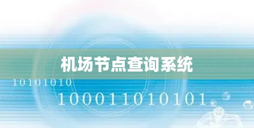 机场节点查询系统