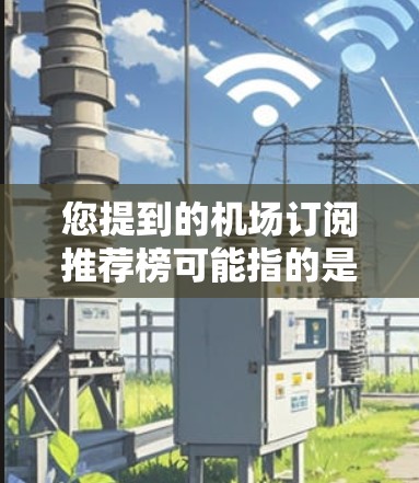您提到的机场订阅推荐榜可能指的是航空公司或预订网站为用户推荐的机场相关服务的列表。这类推荐通常会根据用户的需求、时间和预算等因素进行筛选,以帮助用户选择最适合他们的订阅服务 您提到的机场订阅推荐榜可能指的是航空公司或预订网站为用户推荐的机场相关服务的列表。这类推荐通常会根据用户的需求、时间和预算等因素进行筛选,以帮助用户选择最适合他们的订阅服务