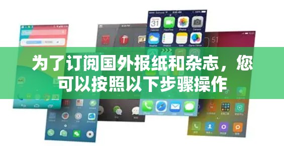 为了订阅国外报纸和杂志,您可以按照以下步骤操作
