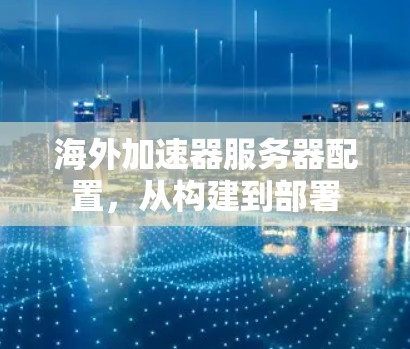 海外加速器服务器配置，从构建到部署