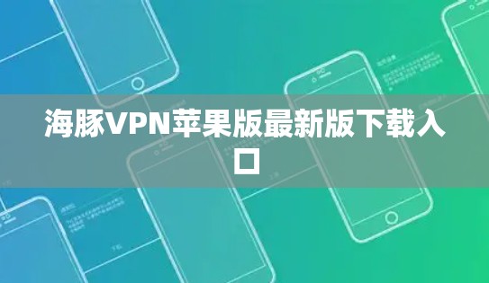 海豚VPN苹果版最新版下载入口