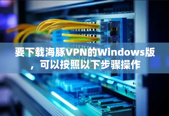 要下载海豚VPN的Windows版，可以按照以下步骤操作