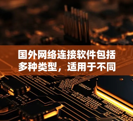国外网络连接软件包括多种类型，适用于不同的设备和场景。以下是一些常见的国外网络连接软件及其特点