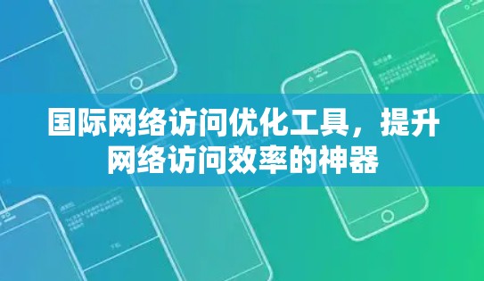 国际网络访问优化工具，提升网络访问效率的神器