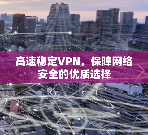高速稳定VPN,保障网络安全的优质选择 高速稳定VPN,保障网络安全的优质选择